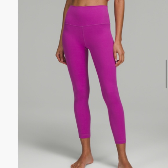 Lululemon Align Pant 25” Vivid Plum 4 - Picture 5 of 13